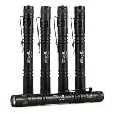 ULTRAFIRE Pocket-Sized Flashlight,UF-3AL,Penlight with White LED,80 Lumens,5 ...