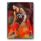 Fred VanVleet #2 Art Card Limited 23/50 Edward Vela Signed (Toronto Raptors)