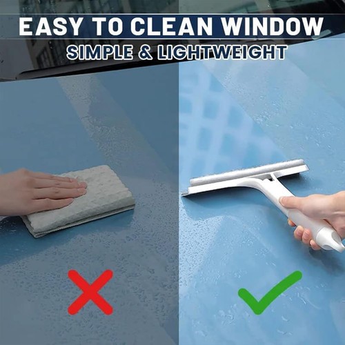 3 In 1 Multi Function Window Cleaning Squeegee Multi Function Glass Mirror Wiper - Picture 2 of 20