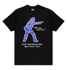 FTP FUCKTHEPOPULATION - Swine Tee T-shirt Bla...