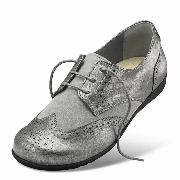Women Helly Hansen Heels Grey Leather 39