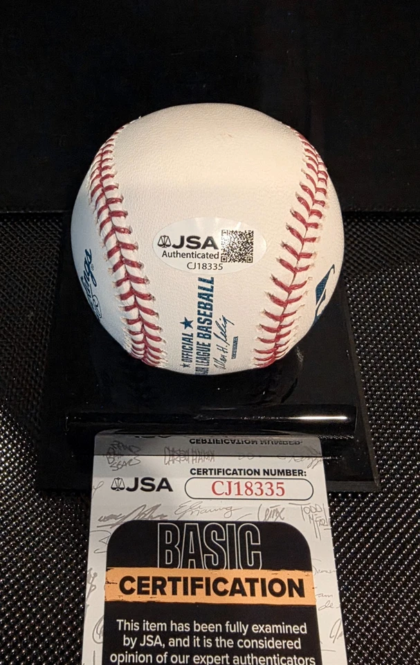 Frank Viola Minnesota Twins Firmado Autografiado ROMLB Béisbol Certificado de Autenticidad JSA "88 AL CY" Foto 2 de 3