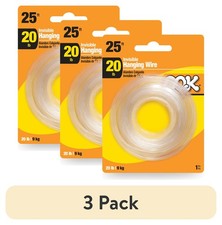 Nylon Invisible Hobby Wire Clear 25 Feet 20 Pounds Strength DIY Hanging Craft