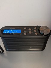 Roberts Play 10 DAB Digital Radio - Black FM Tuner