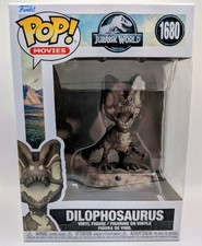Funko Pop! Figura Vinilo Jurassic World: Dilophosaurus #1680 + Protector Gratis 