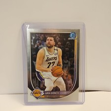 2025-26 Bowman Chrome Basketball Luka Doncic #BCV-123 Los Angeles Lakers