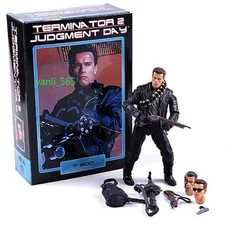 NECA Terminator 2 Judgment Day T-800 New Action Figure Ultimate Deluxe Arnold Us