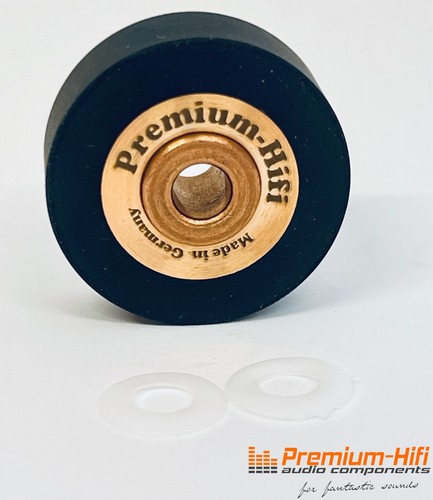 Studer Revox B77 Premium Andruckrolle Pinch Roller Kupfer- Teflonscheiben PR99 - Afbeelding 7 van 17
