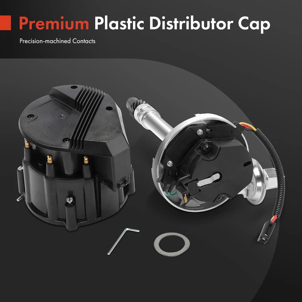 Distribuidor electrónico para Chevrolet Camaro 1976-1987 Buick Regal con tapa y rotor Foto 4 de 4