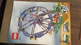 LEGO CREATOR: Ferris Wheel (4957) 100% Complete w Minifigures & Instructions