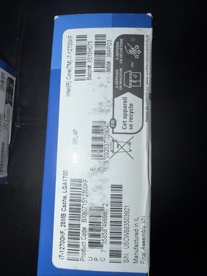 i7 12700KF 美品 Amazon.com: Intel® Core™ i7-12700KF, 12-Core Desktop Processor (8P