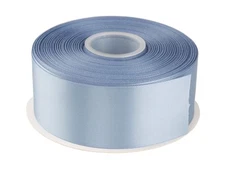2-inch x 50-Yards French Blue Double Face Satin Ribbon for Crafts Sewing