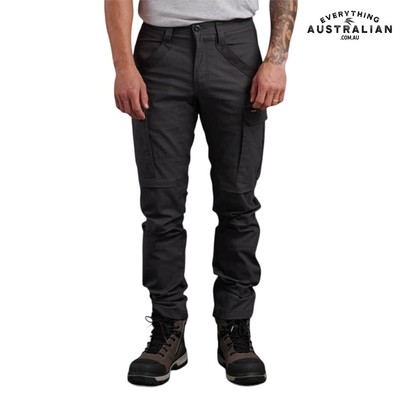 KingGee K69860 Tradies Utility Cargo Pants Charcoal