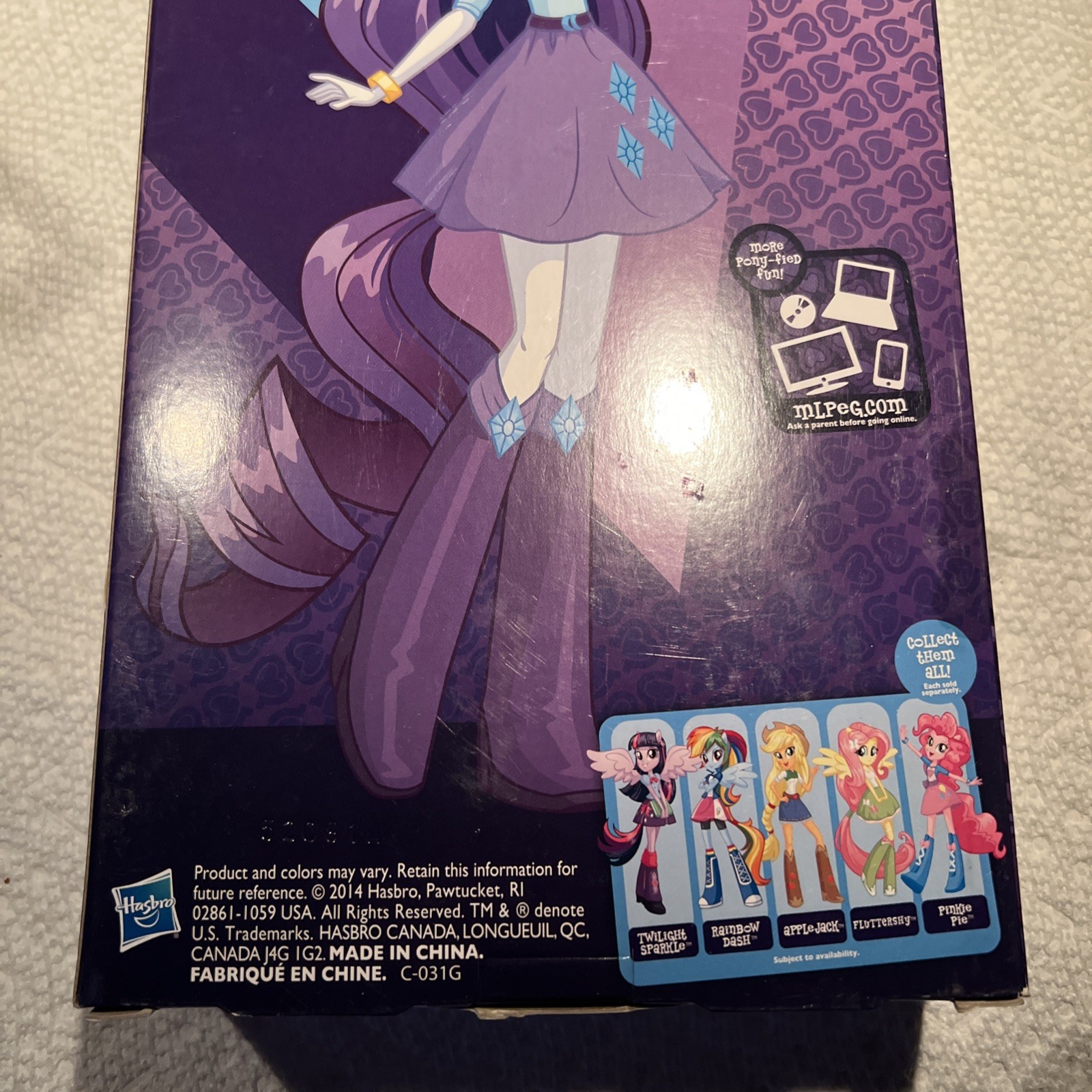 My Little Pony Equestria Girls Rarity Figure Collection Doll New | eBay