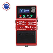 Boss RC-5 Loop Station Advanced Looping Features Pedale compatto 32 bit AD DA