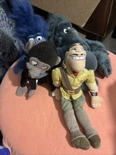 Vintage Disney Store Lot Of3 Tarzan Bean Bag Plush Terk, Baboon Clayton