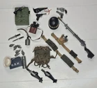 Vintage 1966 Lot Of Hasbro G. I. Joe Action Figure  Accessories, 25+ Pieces