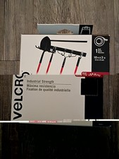 Velcro Brand Industrial Strength Heavy Duty Stick On 10' X 2" Holds 10 lbs LOT 3