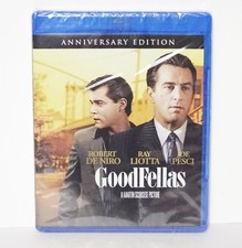 Goodfellas Blu-ray Anniversary Edition New Sealed 1080P Remaster De Niro, Liotta