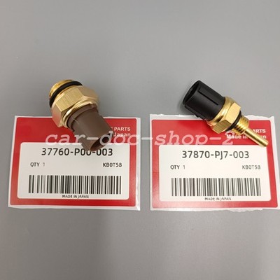 OEM Set of 2 Cooling Fan Switch Coolant Temp Sensor For Honda Accord CR-V Civic