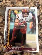 2025 Topps Chrome Football Zach Ertz Card #297 Washington Commanders