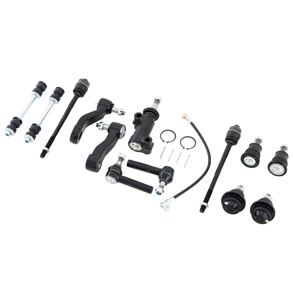 Kit de extremos de varilla de amarre de rótula de suspensión de 13 piezas para GMC Sierra 2500 HD 2001-2010 Foto 3 de 4