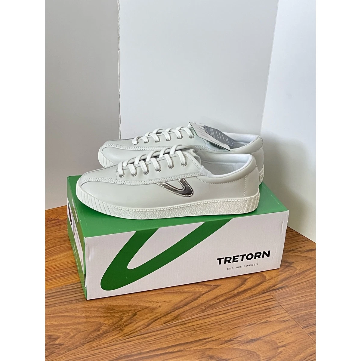 Zapatllas Deportvas Essental De Pel Con Cordones | Blanco | Tommy