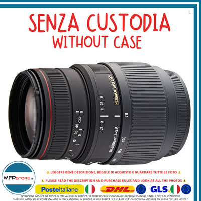 Objektiv Sigma 70-300mm f/4-5.6 APO DG Makro Für Nikon Ø58 Telezoom
