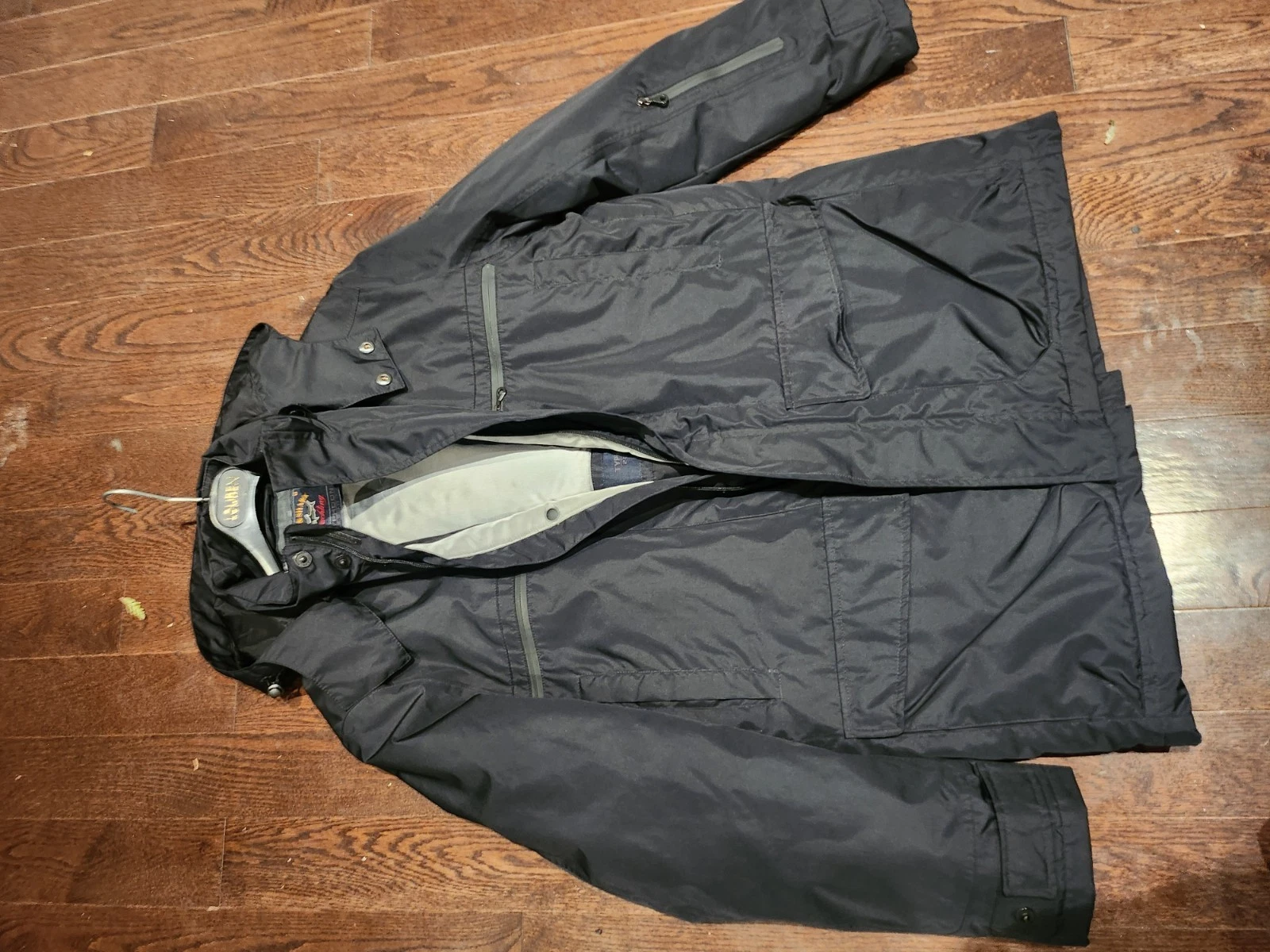 Mens Paul & Shark TYPHOON 20000 Black Jacket M Medium Thermometer image 24