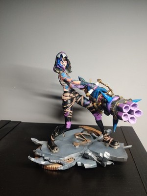 Jinx Arcane 3D Figur handbemalt - 22,5
