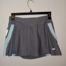 Champion XS Tennis Pickleball Skirt Skort Gray Gray Green Gym Run Golf