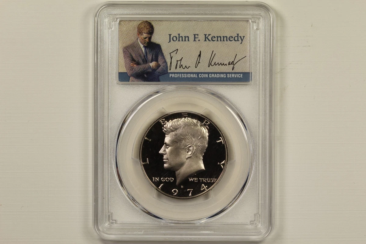 PR 69 Graded 1974 Kennedy US Half Dollars (1964-Now) for sale | eBay