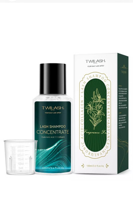 Lash Shampoo Concentrate 150ml Deep Clean Gentle for Sensitive Eyes & Extensions