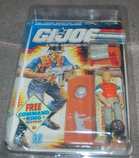 MOC Vintage GI Joe Topside 1990 Command Ring Figure  Case Included
