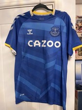 Everton FC 2021-22 Short Sleeve L Home Football Shirt