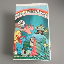 My Little Pony VHS, 1984 Clamshell Hasbro Childrens Video Library