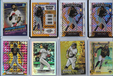 AN 8-CARD LOT OF - ONEIL CRUZ CARDS (ROOKIES X6 & SERIAL NUMBERED X2)!!!
