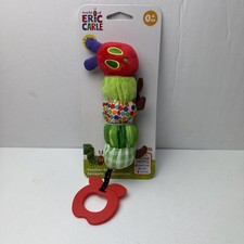 Teether Rattle, World of Eric Carle The Very Hungry Caterpillar Teething Toy for
