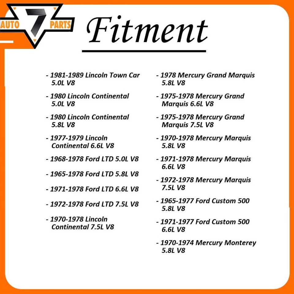 FCS Front Rear Shocks Absorbers for 1965-1974 Ford Country Sedan - Image 2 of 4