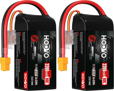 3S Lipo Battery, 2200Mah 80C 11.1V Shorty Lipo Battery Pack, Softcase