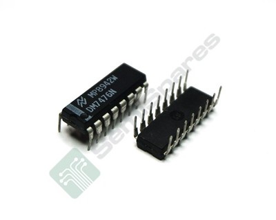 9 pcs. NATIONAL SEMICONDUCTOR DM7476N IC FF JK TYPE DBL 1-BIT 16-PDIP
