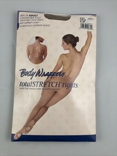 Body Wrappers A91 Dark Nude Convertible Foot Body Tight Adult Small Medium S-M