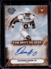 2025 Bowman Best University DeAndre Moore Jr. The Auto #BOA-DEM Longhorns