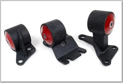 Innovative Black Steel Mounts 75A Bushings Fits 90-93 Integra B-Series