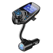 KM18 Plus Bluetooth 5.4 Car Adapter with 48W Fast Charging PD 30W Black