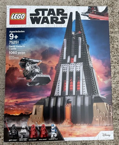 Brand NEW In Box LEGO Star Wars: Darth Vader's Castle (75251)