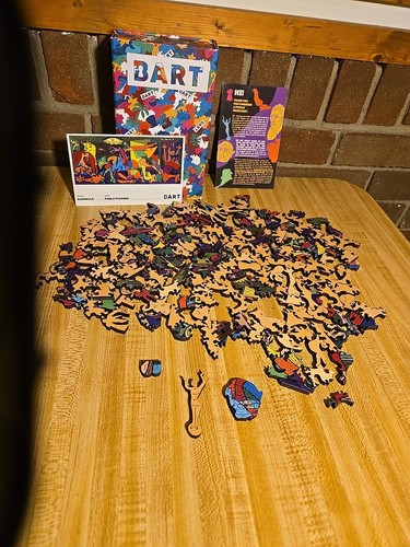 BART Holzpuzzle Pablo Picasso Guernica Bart 175 Teile Made in USA - Bild 2 von 18