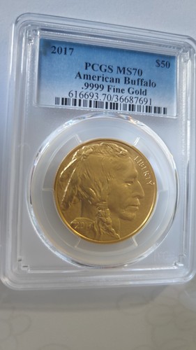 2017 1 oz Gold Buffalo MS-70 PCGS