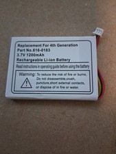 New 1200mah Replacement Battery for Apple iPod Classic 4th Gen 616-0183