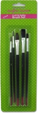 Kole Imports Craft & Hobby Brush Set